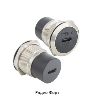 Гнездо TYPE-C на корпус F-F PN