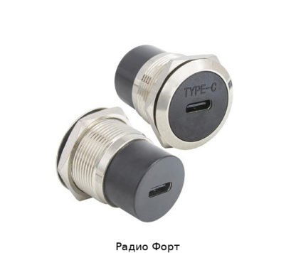 Гнездо TYPE-C на корпус F-F PN