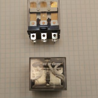 Реле LY3 24VDC (=HLS-13-F3)Тип 34 24VDC 3C(TPDT) 10A Qianji 27.5*31*35.5mm